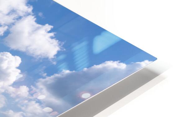 Oswestry railway station sign in Shropshire HD Sublimation Metal print