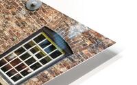 Restored industrial cotton mill with pattern of windows HD Metal print