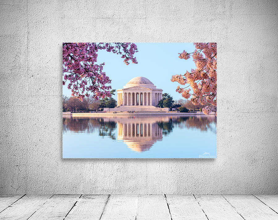 Beautiful early morning Jefferson Memorial Wall Preview