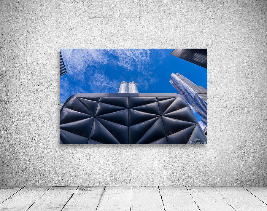 Unique pillowed retractable shell over the Shed in Hudson Yards  Wall Preview