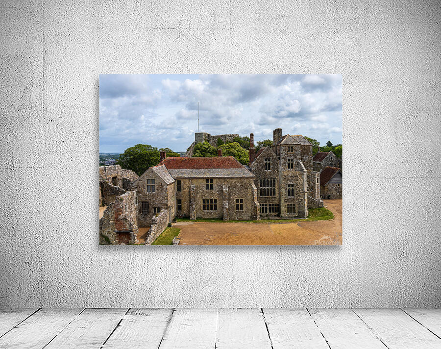 Interior buildings of Carisbrooke Castle on the Isle of Wight Wall Preview
