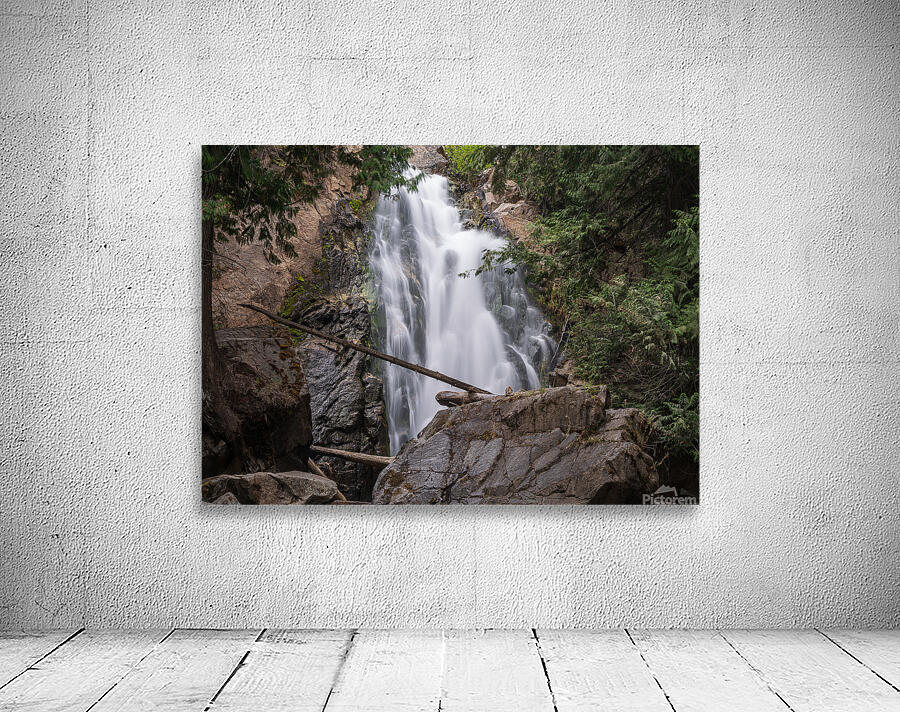 Falls Creek Falls near Winthrop in Cascade Mountains in Washingt Wall Preview