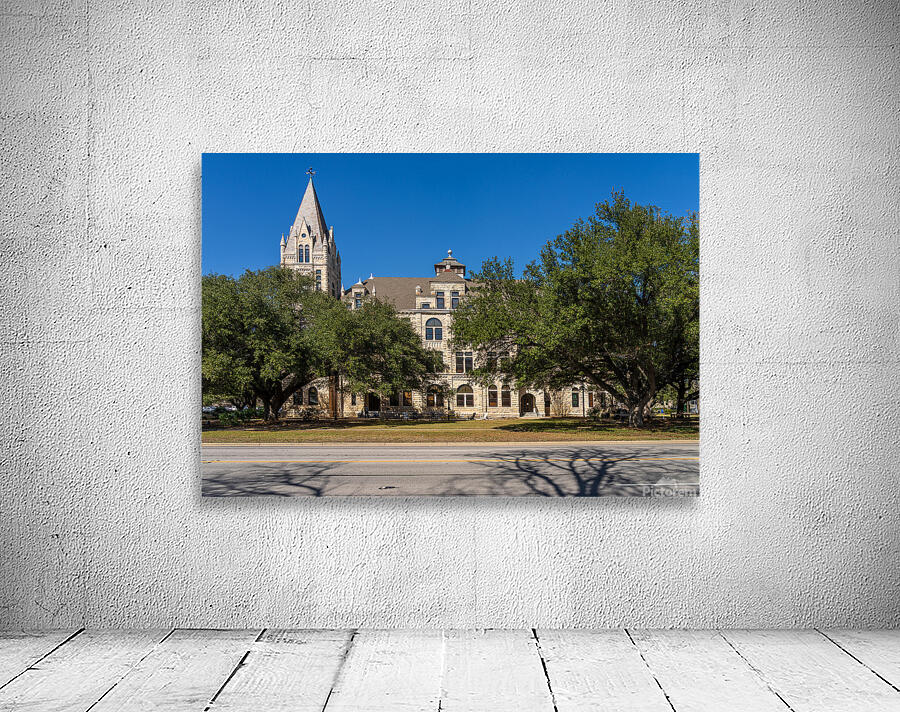 Southwestern University: Cullen Building Wall Preview