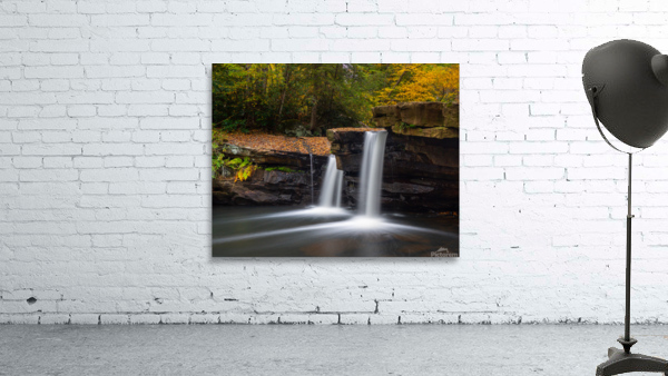 Waterfall on Deckers Creek near Morgantown WV Wall Preview