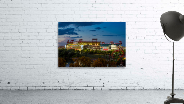 Nissan Stadium home of Titans in Nashville Tennessee Wall Preview