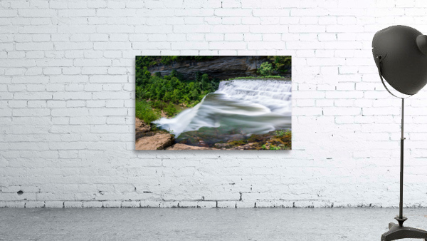 Top of Burgess Falls in Tennessee Wall Preview