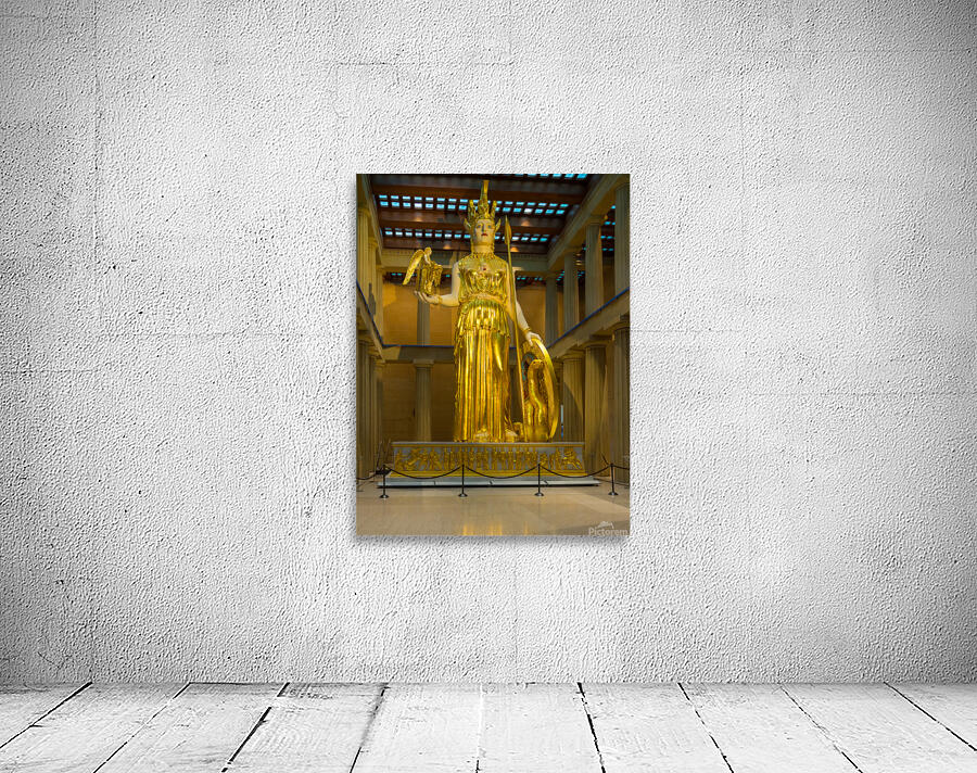 Statue of Athena in Nashville Parthenon Wall Preview