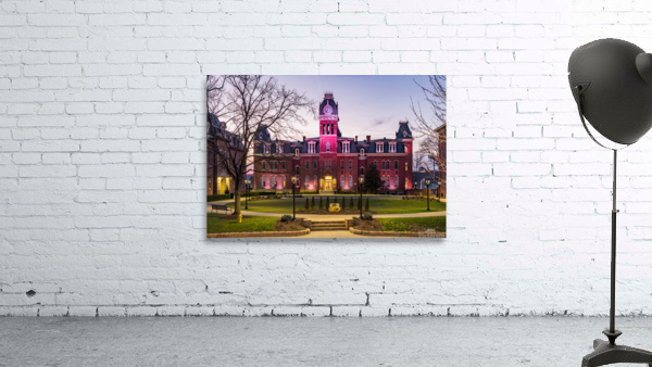 Woodburn Hall at West Virginia University in Morgantown WV Wall Preview