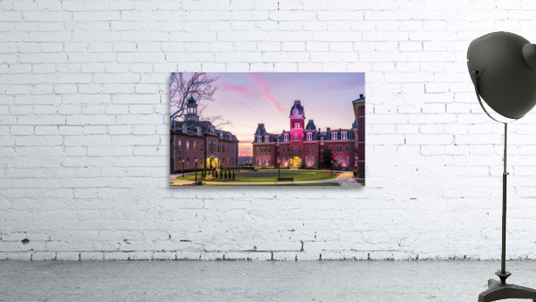 Woodburn Hall at West Virginia University in Morgantown WV Wall Preview