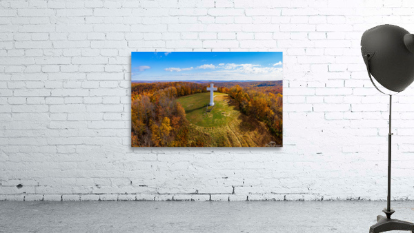 Great Cross of Christ in Jumonville near Uniontown Pennsylvania Wall Preview