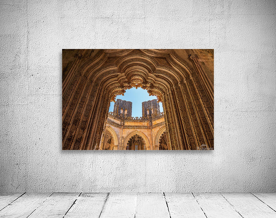 Unfinished chapel at the Monastery of Batalha Wall Preview