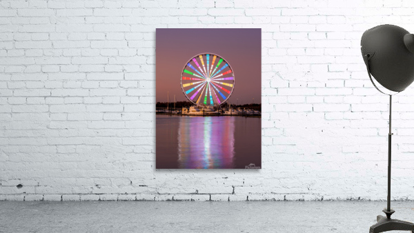 Ferris wheel at National Harbor Wall Preview