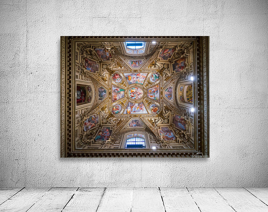 Side Chapel of the Basilica of St Mary in Trastevere Wall Preview