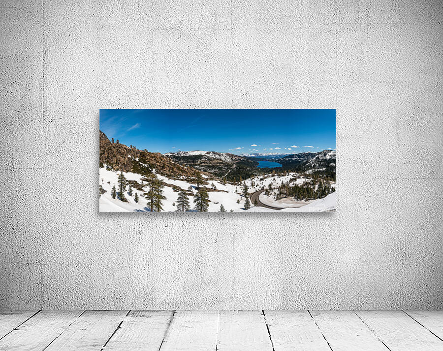 Donner Pass in Sierra Nevada mountains Wall Preview