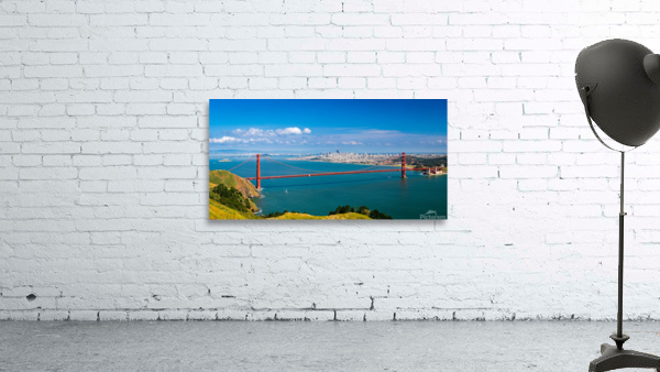 The Golden Gate Bridge and San Francisco Wall Preview