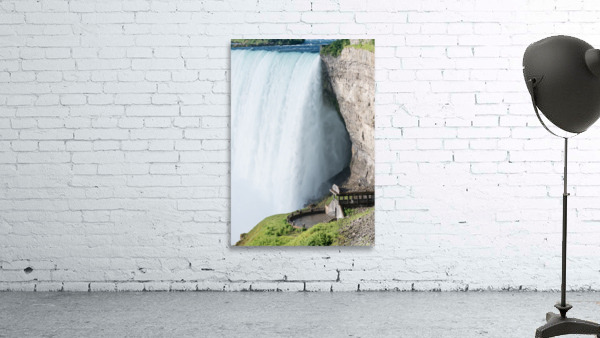 Viewing platform Canadian Horseshoe Falls at Niagara Wall Preview