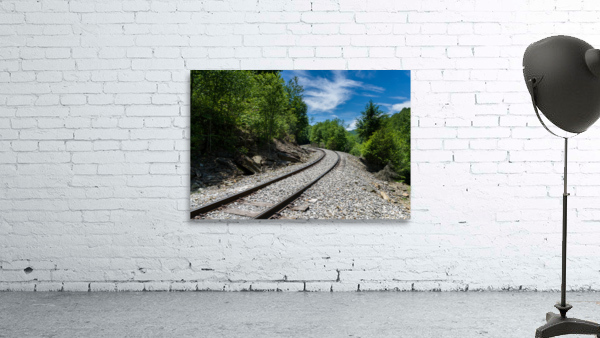 Old railway track at High Falls of Cheat Wall Preview