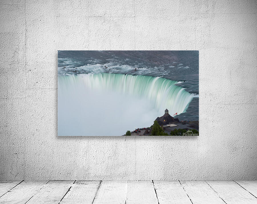Wide view of Canadian Horseshoe Falls at Niagara Wall Preview
