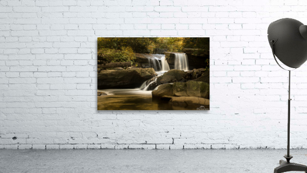 Waterfall on Deckers Creek near Morgantown Wall Preview