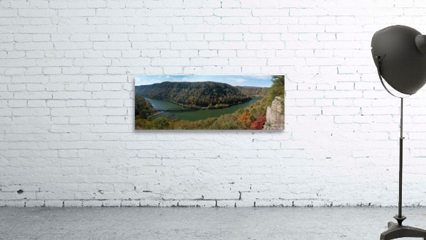 New River from Hawks Nest Overlook Wall Preview
