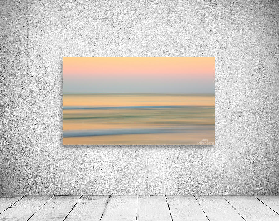 Sunrise over ocean with sideways pan Wall Preview
