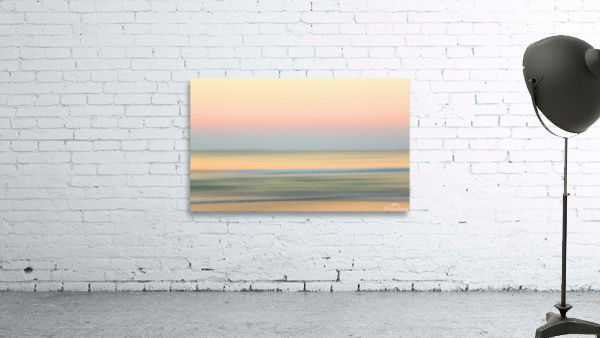 Sunrise over ocean with sideways pan Wall Preview