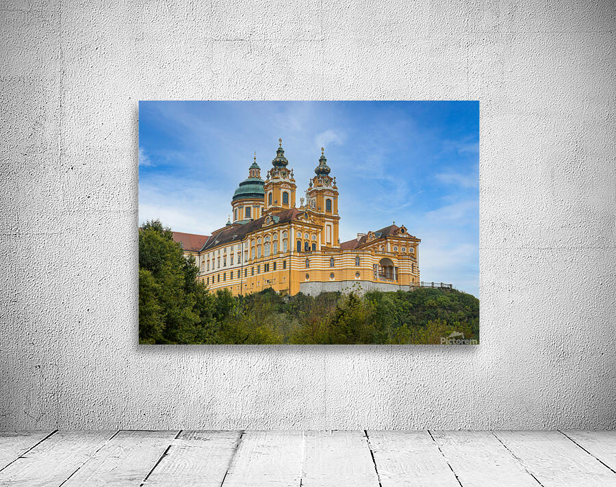 Exterior of Melk Abbey in Austria Wall Preview