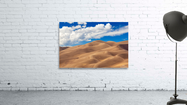 Panorama of Great Sand Dunes NP  Wall Preview