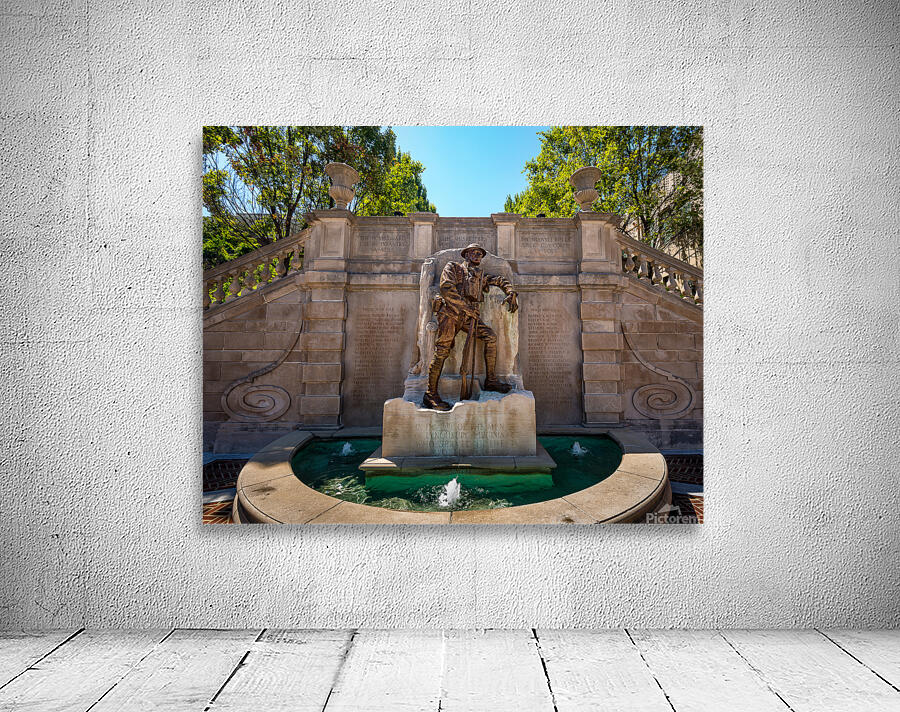 The Doughboy in Lynchburg Virginia Wall Preview