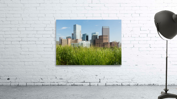 View of downtown buildings in Denver Wall Preview