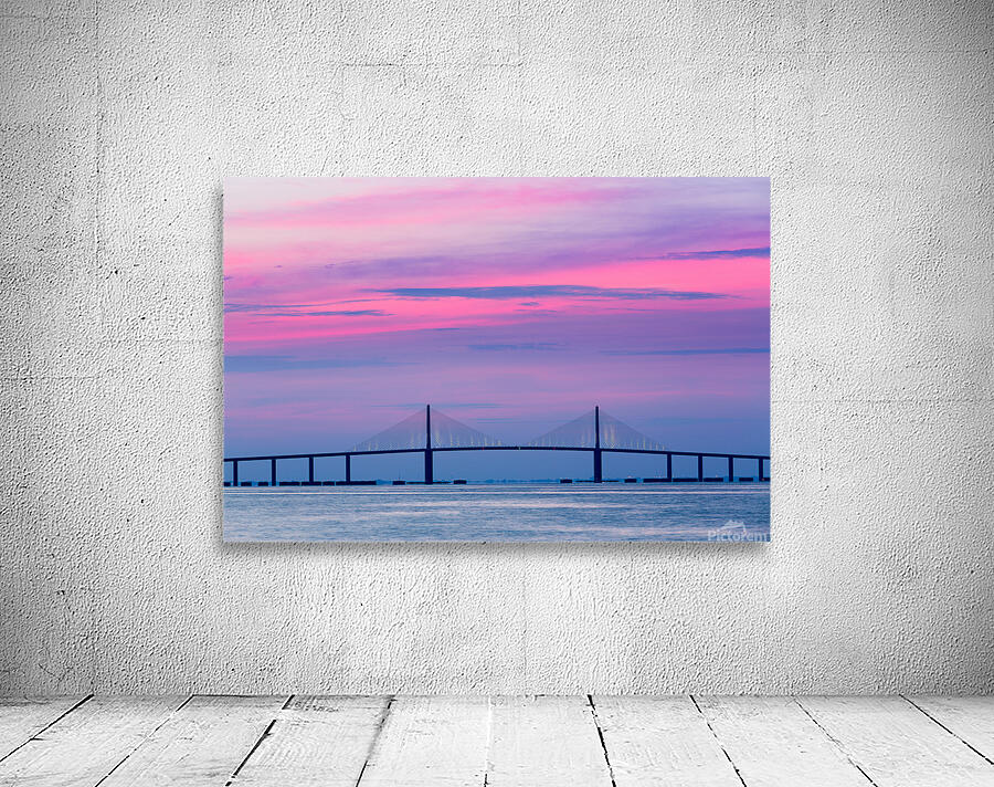 Sunshine Skyway Bridge at dawn Wall Preview