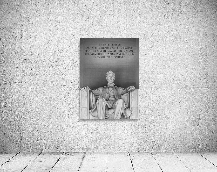 President Lincoln statue Wall Preview