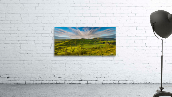 Typical english or welsh farming country Wall Preview