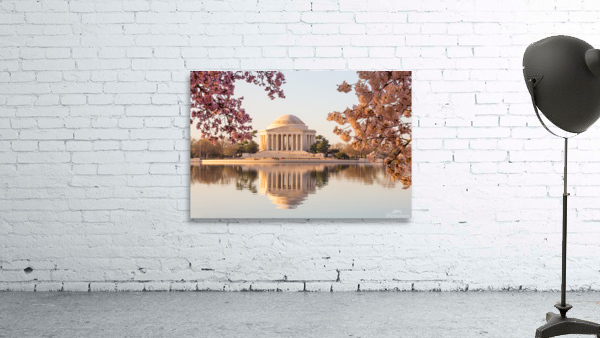 Beautiful early morning Jefferson Memorial with pastel colors Wall Preview