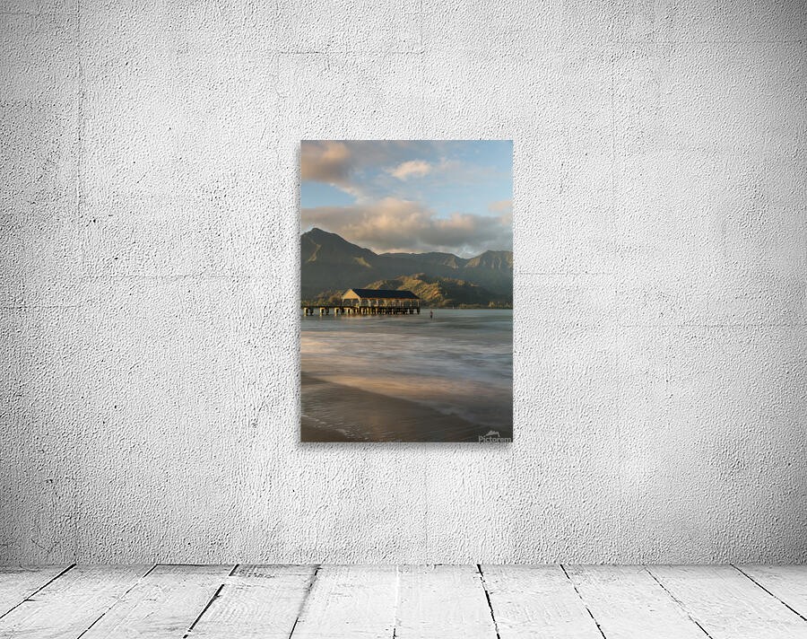 Sunrise over Hanalei Bay Kauai Hawaii Wall Preview