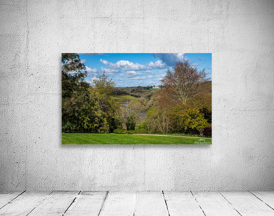 View across the rolling countryside of Cornwall Wall Preview