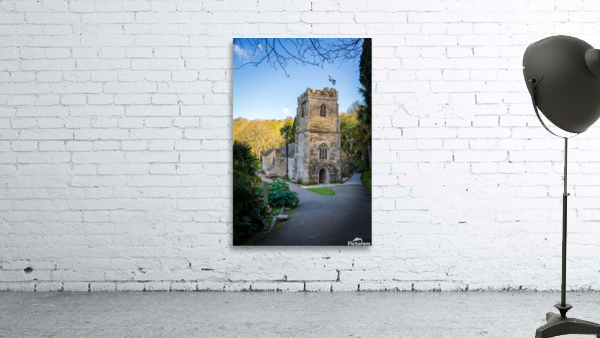St Just in Roseland parish church in Cornwall UK Wall Preview