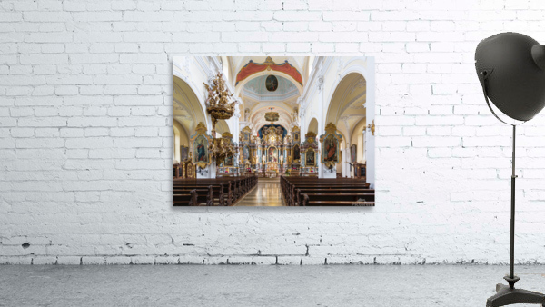Interior Parish Church Gerlachsheim Germany Wall Preview