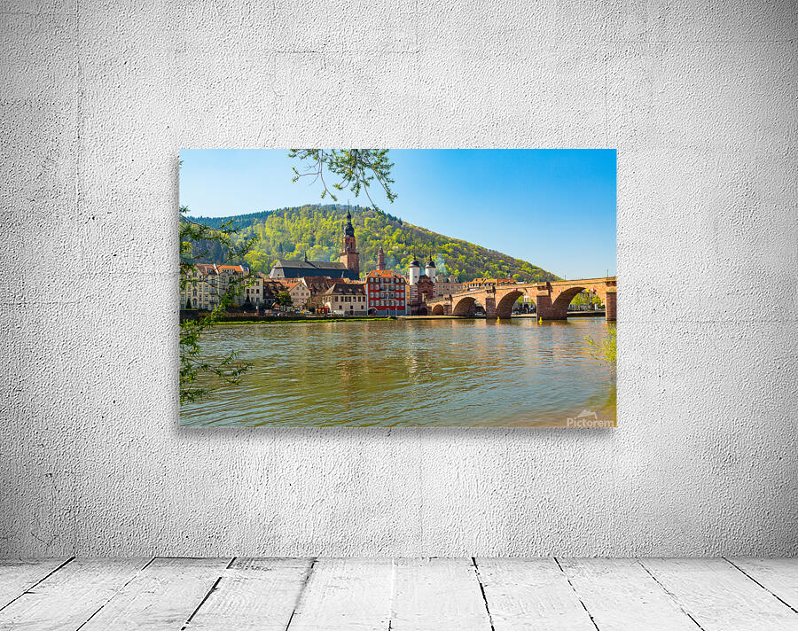 Old bridge into town of Heidelberg Germany Wall Preview