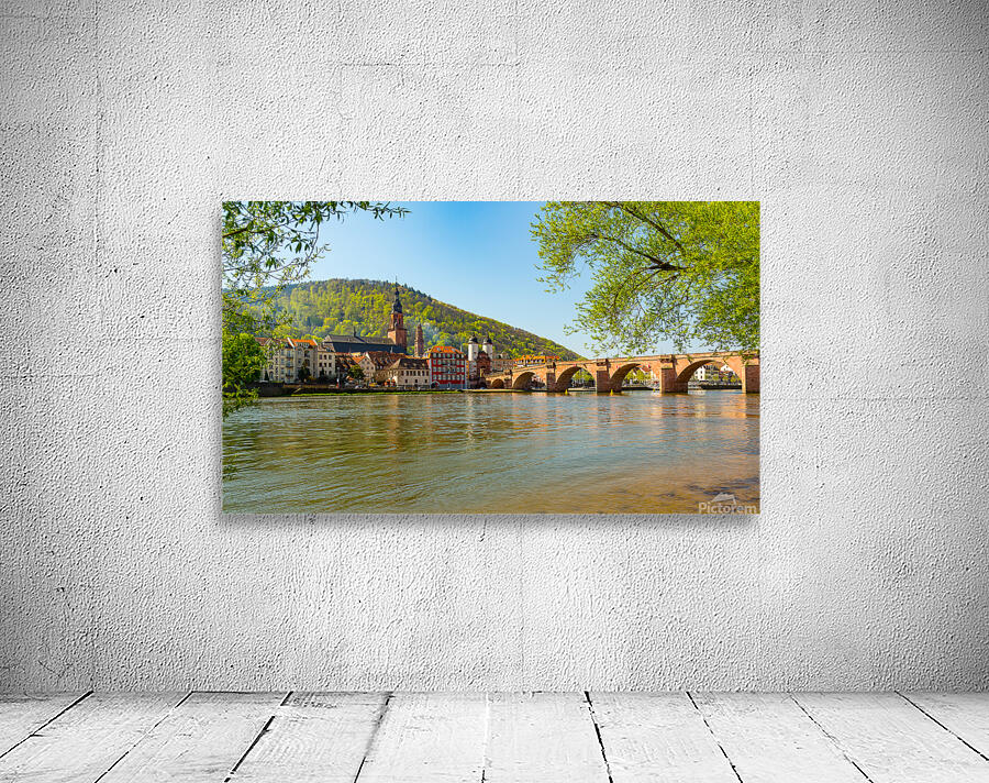 Old bridge into town of Heidelberg Germany Wall Preview