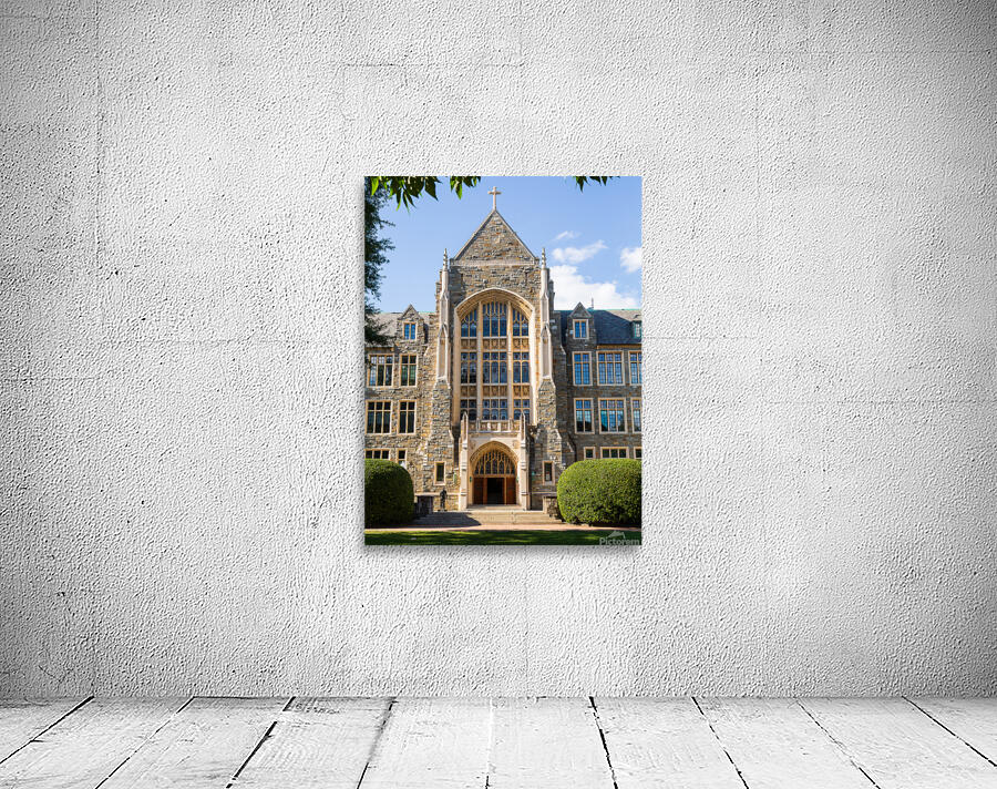 White Gravenor hall Georgetown University DC Wall Preview
