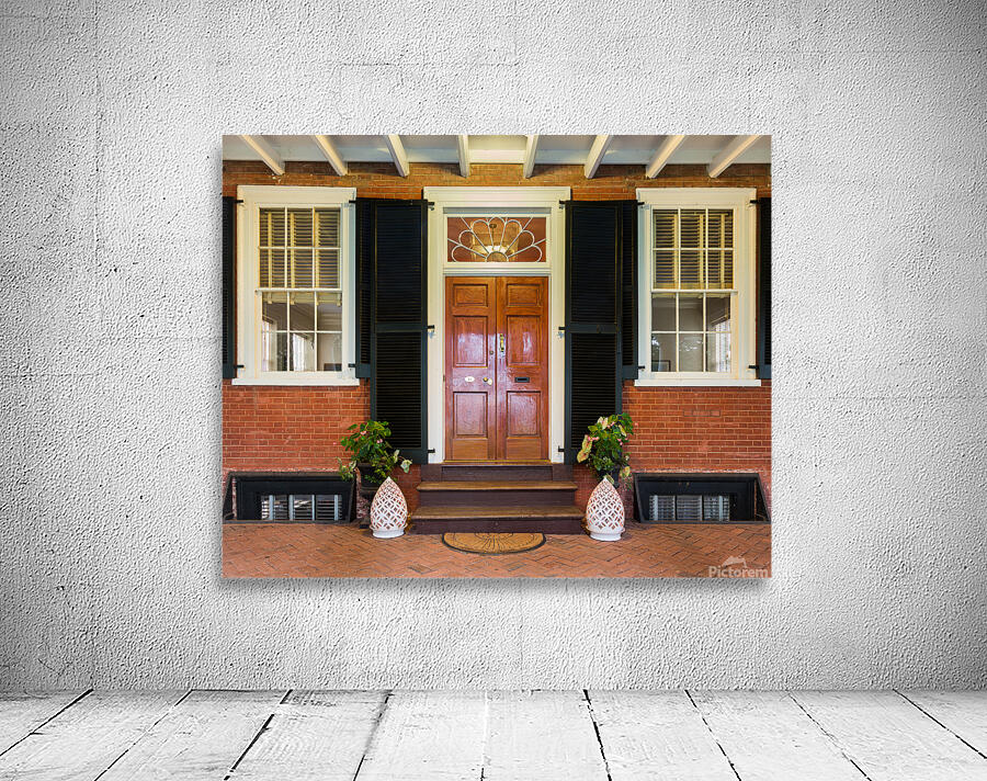 Mahogany doorway and entrance hall UVA Wall Preview