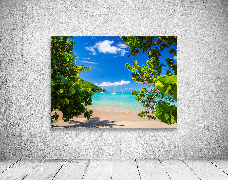Glorious beach at Anse Marcel on St Martin Wall Preview