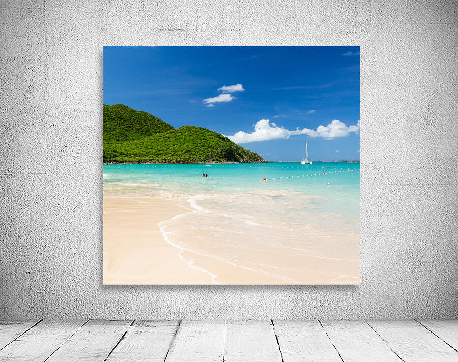 Glorious beach at Anse Marcel on St Martin Wall Preview