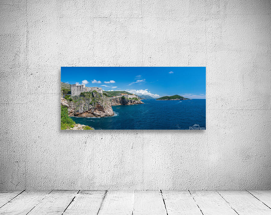 Fort Lawrence and city walls of the old town of Dubrovnik Wall Preview