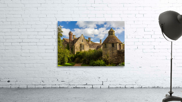 Historic british stately home with walled garden Wall Preview