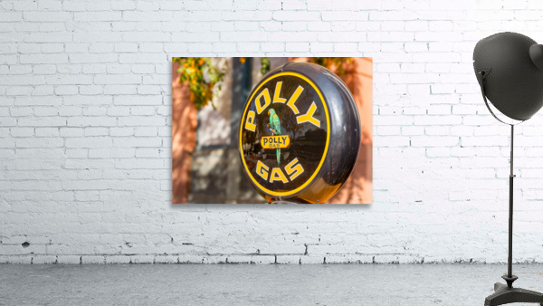 Reflections in Polly Gas pump Wall Preview