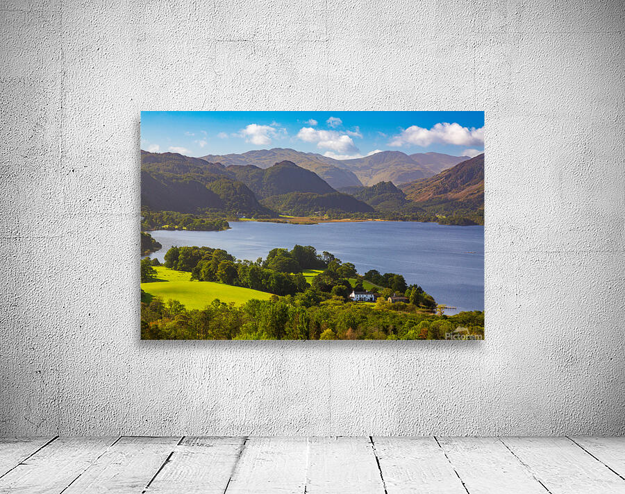 Detail of Derwent Water in Lake District Wall Preview