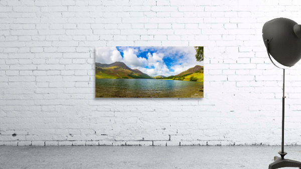 Panorama of Buttermere in Lake District Wall Preview