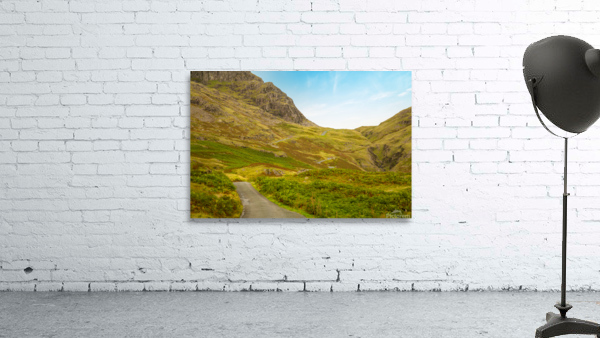 View toward Eskdale from HardKnott Pass Wall Preview
